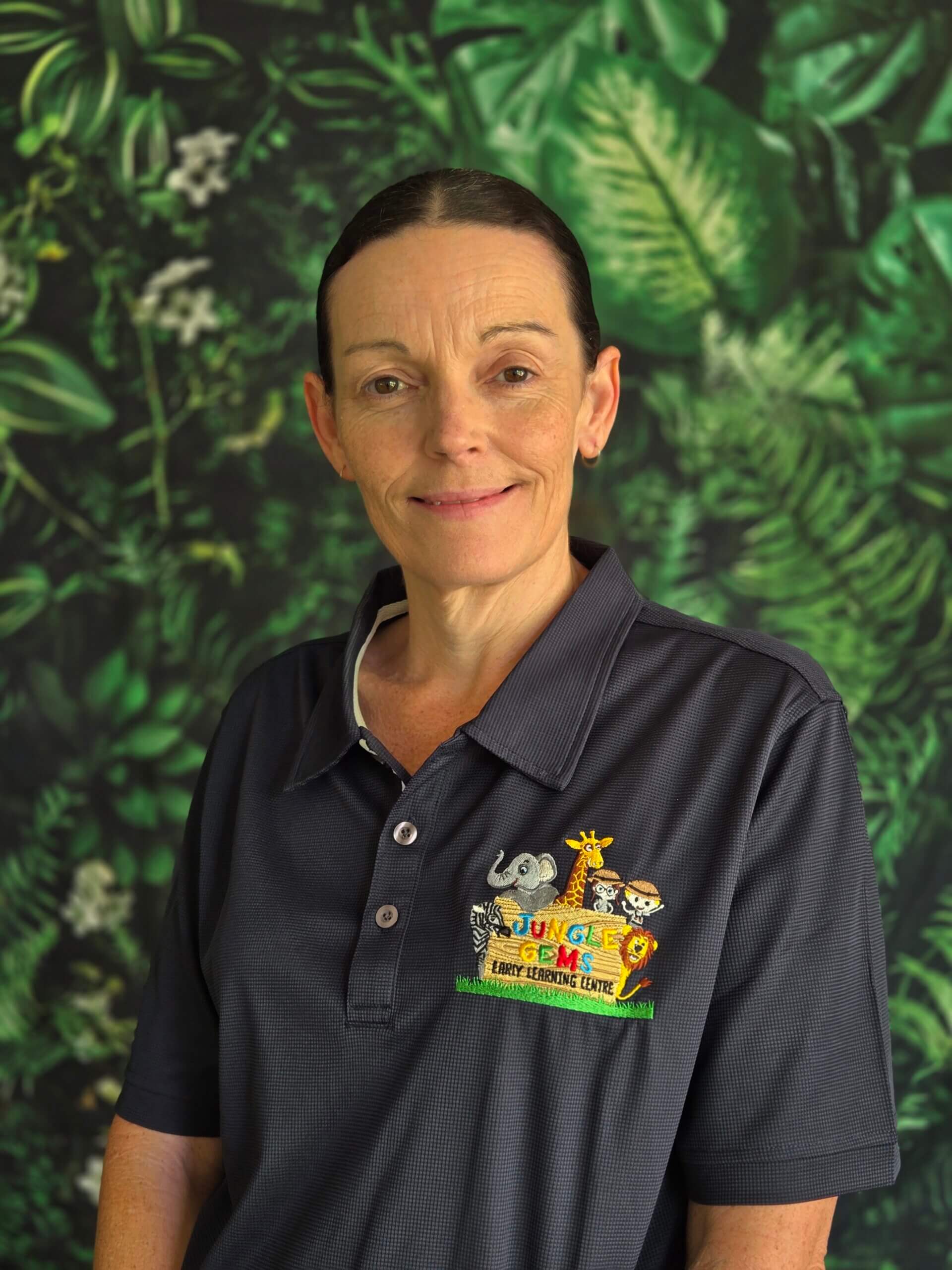 My name is Mel. I am a mum to 4 children and a Nanna to 1 granddaughter. I grew up on the Gold Coast. I have been working with children since the age of 18. I have worked with all age groups, from babies to high school children. I have a high interest in working with special needs children, it fills my cup. I started my working career in childcare, then became a mum. Later, I returned to work as a teacher aide, then decided I wanted to go back to childcare. I have completed a Certificate 3 in Education and Support. I am excited to join the Jungle Gems family.